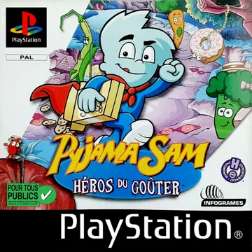 Pyjama Sam - Heros du Gouter (FR) box cover front